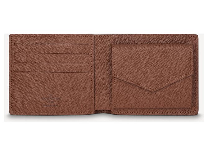 Portafoglio Louis Vuitton Marco Monogram Canvas Marrone - vista 2