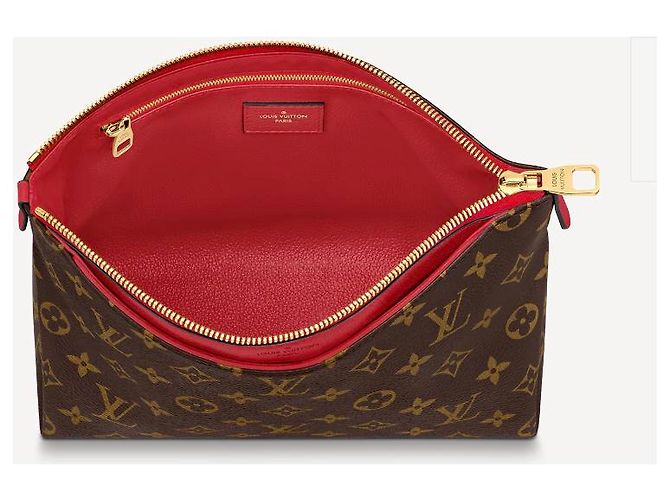 Louis Vuitton Beauty case LV Pallas Marrone - vista 3