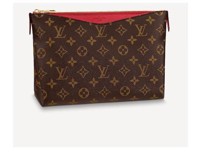 Louis Vuitton Beauty case LV Pallas Marrone - vista 4