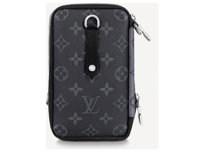 Louis Vuitton Custodia per telefono foderata LV Grigio - vista 3