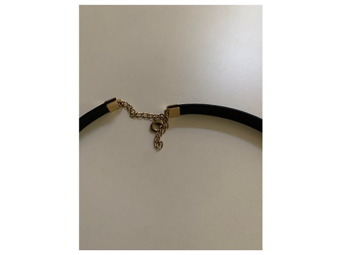 Collana nera avvolgente Yves Saint Laurent Nero - vista 4