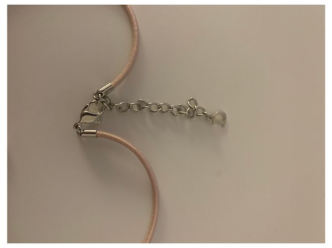 Collana Dior Rosa in Tessuto - vista 4