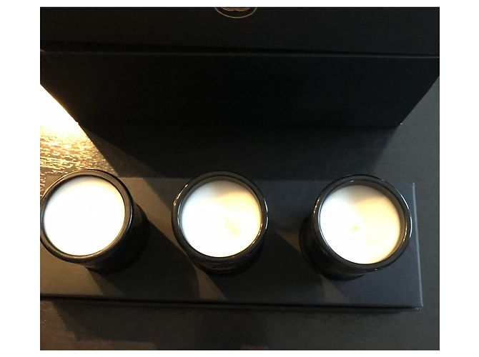 Cambon Chanel Visualización de tres velas Negro - vista 3