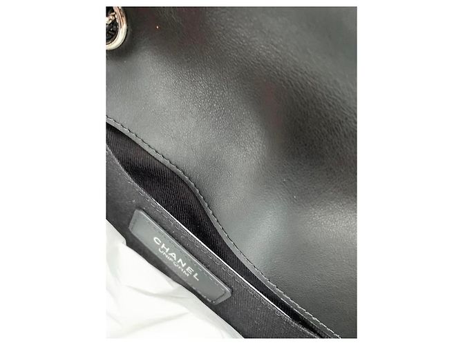 Bolsa acolchoada Chanel para cinto NOVA Preto - vista 9