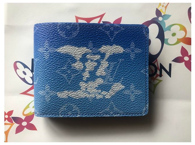 Louis Vuitton LV Slender cloud nuovo Blu - vista 5