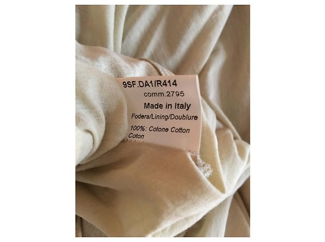 Autre Marque Sonia Fortuna Firenze Cocktail Kleid Schwarz Creme - Ansicht 7
