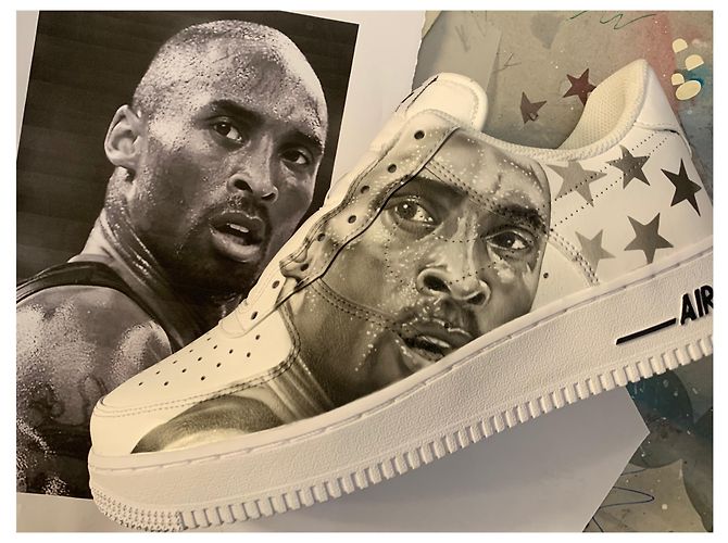 Nike Air Force 1 Scarpe da ginnastica in pelle bianca Bianco - vista 7