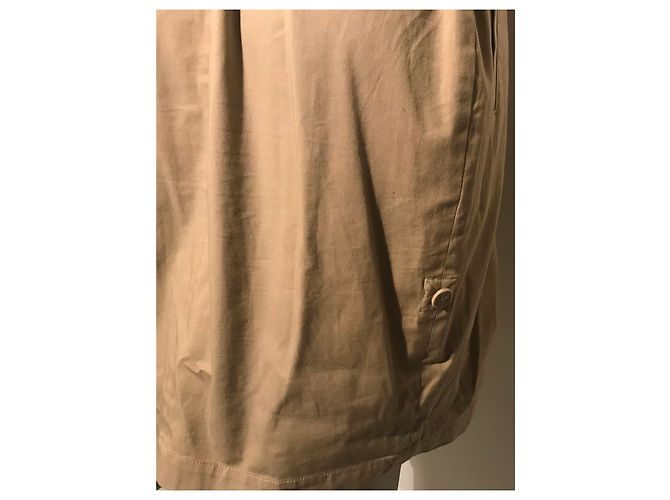 Abito Escada Sport bicolore bianco e beige in cotone - vista 13