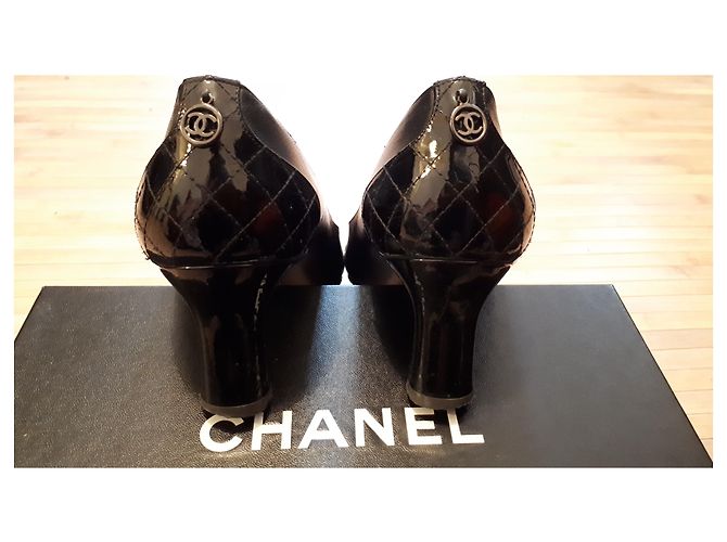 Décolleté Chanel in ottime condizioni Nero - vista 3
