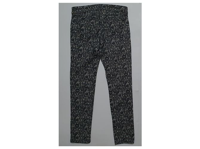 Vaqueros corte corto The Kooples Negro Blanco Gris Multicolor - vista 3