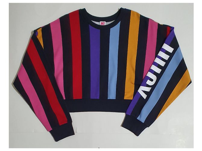 Juicy by Juicy Couture Gestreifter Baumwollpullover Mehrfarbig XL Mehrfarben - Ansicht 4