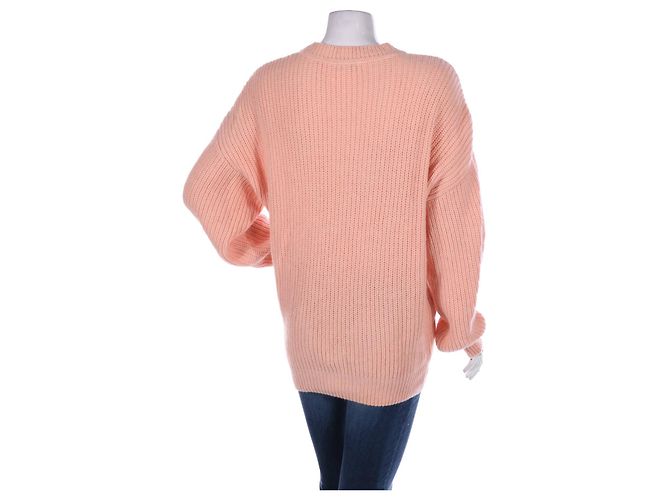 Dagmar Pullover Rosa Koralle aus Alpaka und Wolle Pink - Ansicht 2