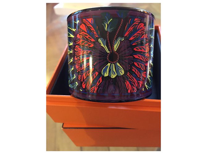 Pulsera de esmalte extragrande Hermès - vista 2