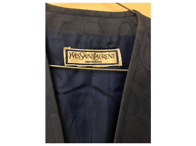 Giacca blu di Yves Saint Laurent - vista 2