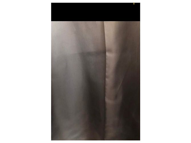 Wolljacke mit schwarzem Samtkragen Yves Saint Laurent Grau - Ansicht 7