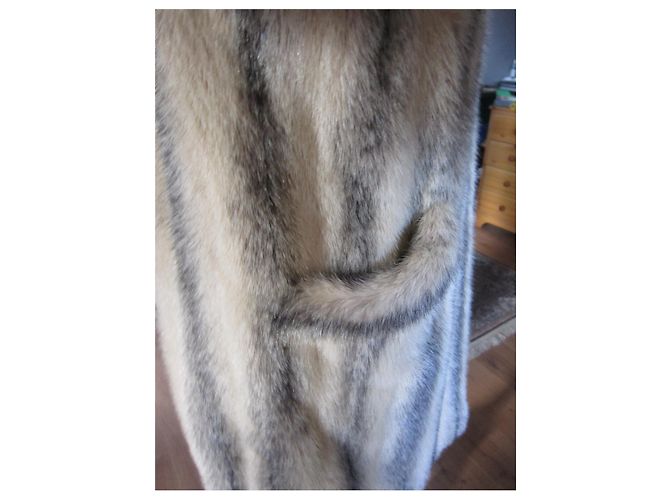 abrigo de visón inconnue Kohinoor beige talla 42 - vista 8