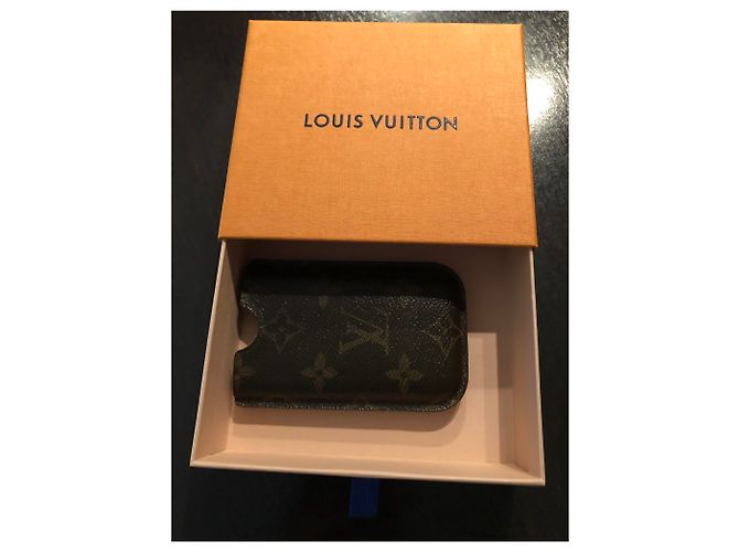 Louis Vuitton IPhone case 3G monogram Dark brown - view 3