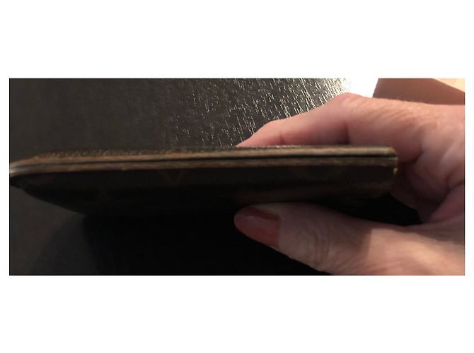Louis Vuitton IPhone case 3G monogram Dark brown - view 5