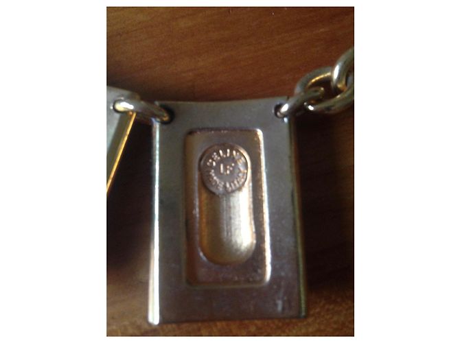 Céline Gold Choker Halskette mit Anhängern Golden - Ansicht 4