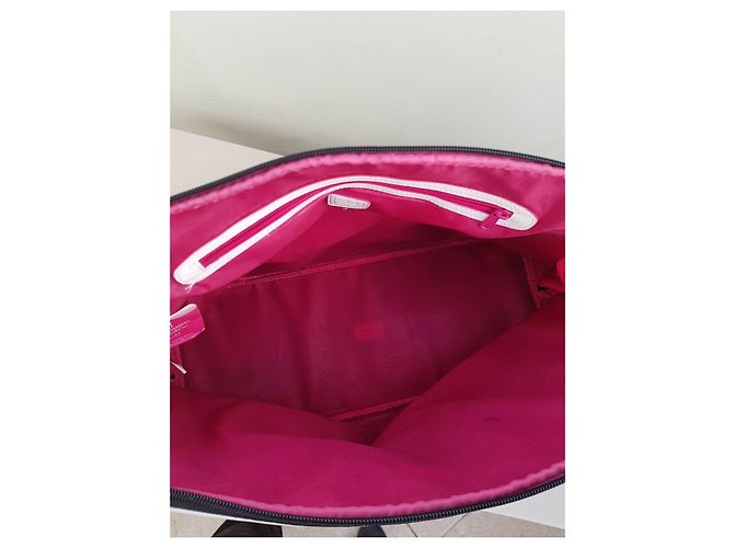 Diane Von Furstenberg Borsa weekend DvF Randa Bianco Blu navy - vista 4