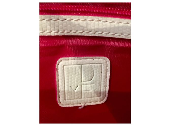 Diane Von Furstenberg Borsa weekend DvF Randa Bianco Blu navy - vista 6