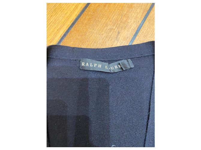 Ralph Lauren Ärmellose Strickjacke aus Kaschmir Schwarz - Ansicht 5