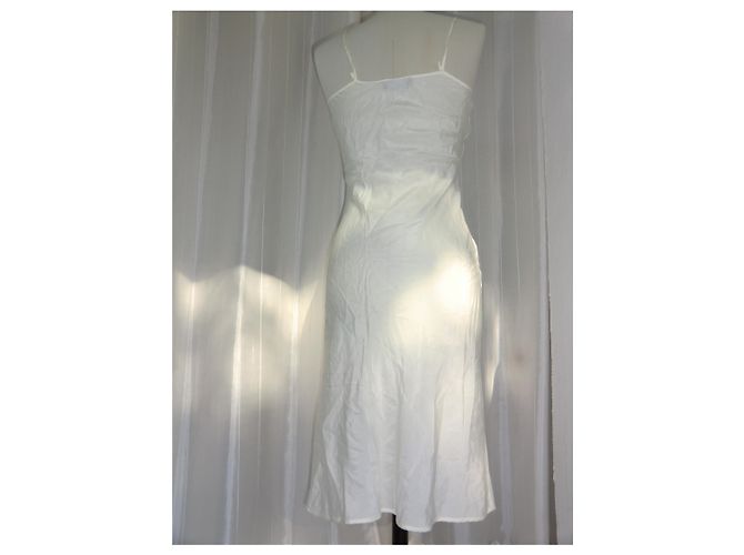 Camisón de seda Sonia Rykiel. Taille S Crema - vista 2