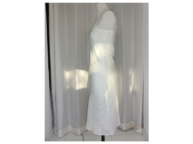 Camisón de seda Sonia Rykiel. Taille S Crema - vista 3