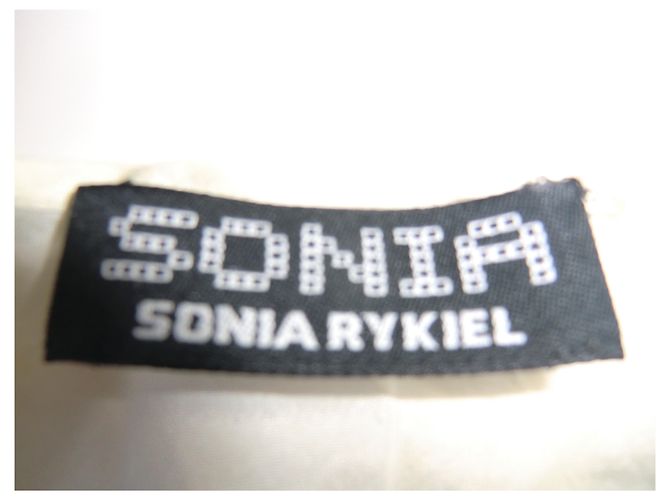 Camisón de seda Sonia Rykiel. Taille S Crema - vista 5