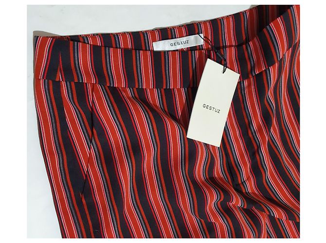 Gestuz Tillygz Hose aus Polyester Größe 38 Mehrfarben - Ansicht 4