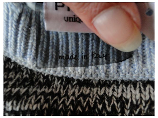 Pull PINKO effet vintage vieilli T S - vue 4