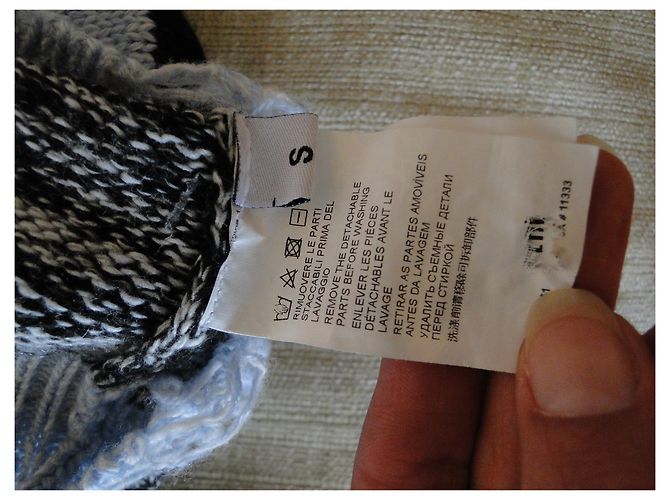 Pull PINKO effet vintage vieilli T S - vue 8