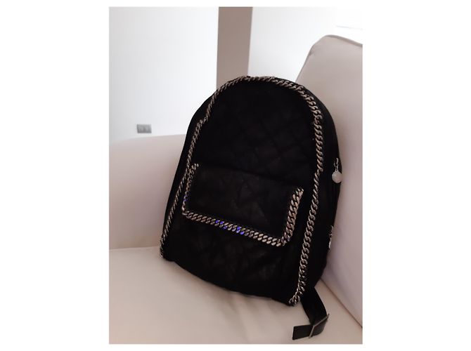 Stella Mc Cartney Zaino Stella McCartney Falabella Nero - vista 4