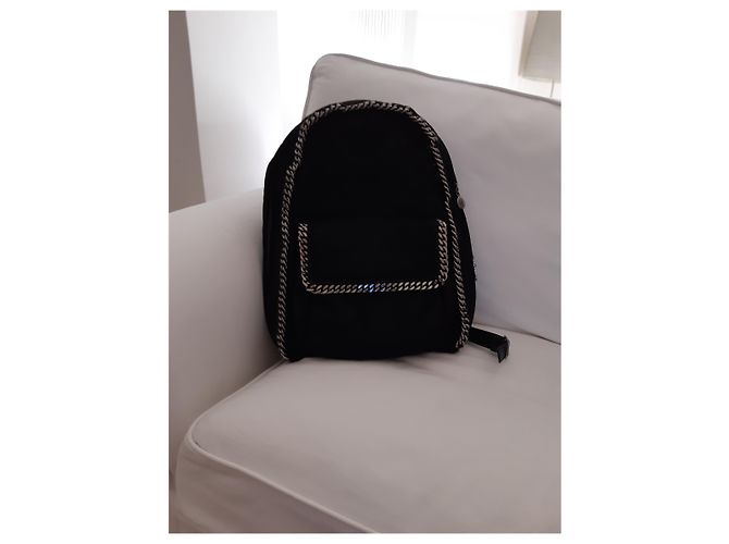 Stella Mc Cartney Zaino Stella McCartney Falabella Nero - vista 6