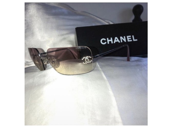 Chanel Occhiali da sole Rosa - vista 2