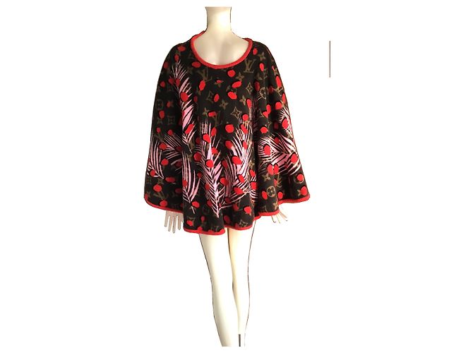 Louis Vuitton Monogram Jungle Cape Multicolore - vista 4