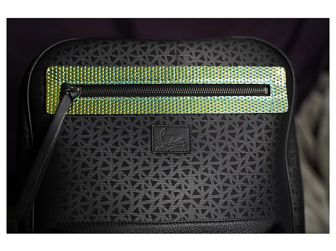 Zaino Christian Louboutin Aliosha Nero - vista 2