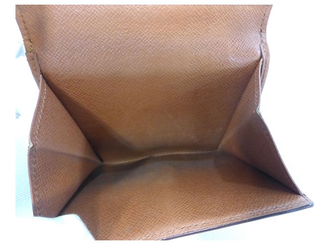 Louis Vuitton Elise Monogram Cartera Marrón Cuero Castaño - vista 15