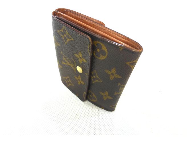 Louis Vuitton Elise Monogram Cartera Marrón Cuero Castaño - vista 3