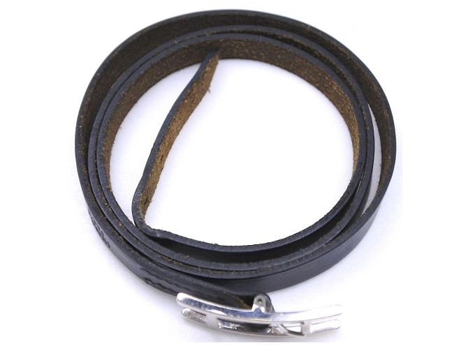 Hermès Pulseira Hermes Preto - vista 2