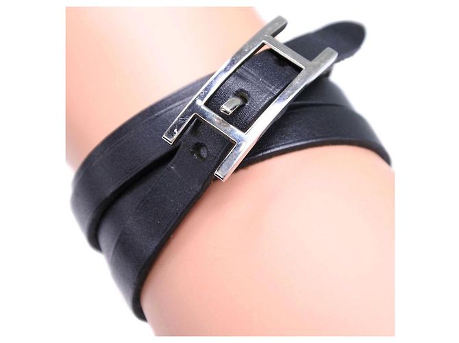 Hermès Pulseira Hermes Preto - vista 3