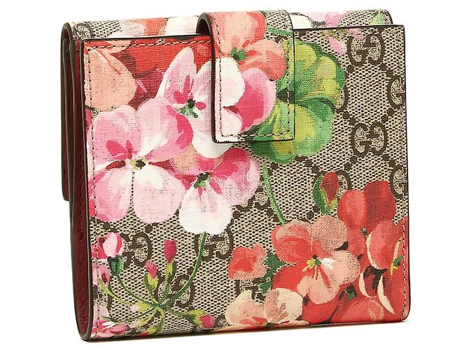 Gucci GG Blooms Brieftasche mit französischer Klappe - Ansicht 4