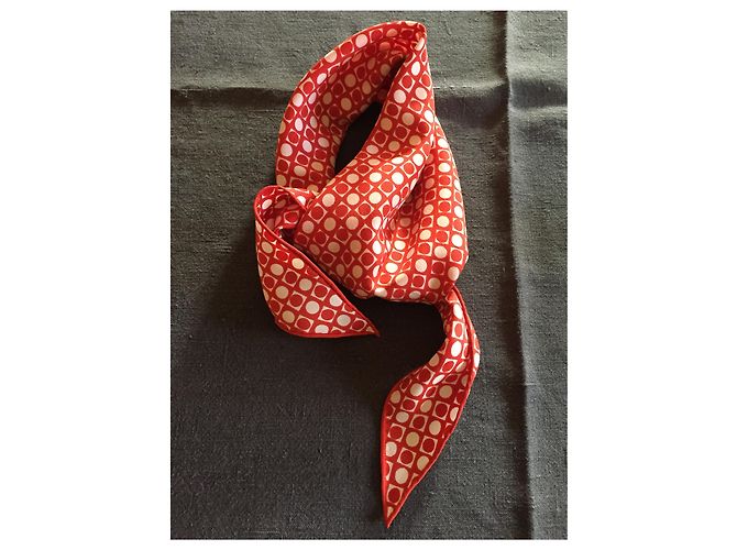 Triângulo de Hermès Vermelho - vista 5