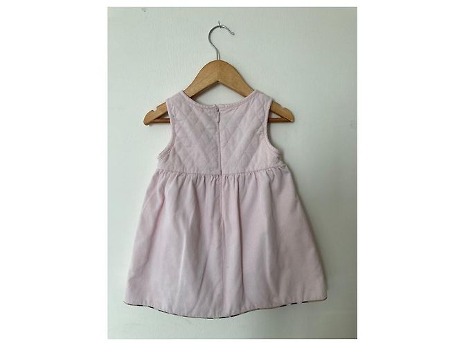 Burberry Samtkleid Rosa 18 Monate Pink - Ansicht 2