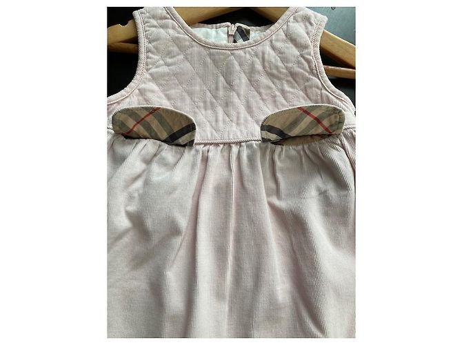 Burberry Samtkleid Rosa 18 Monate Pink - Ansicht 3
