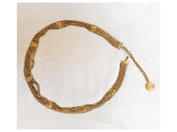 Chanel Löwenmedaillongürtel Golden - Ansicht 5
