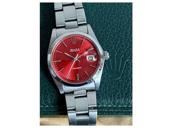 ROLEX OYSTER DATE PRECISION Rot - Ansicht 5