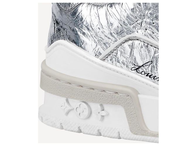 Louis Vuitton Scarpe da ginnastica LV argento nuove - vista 2