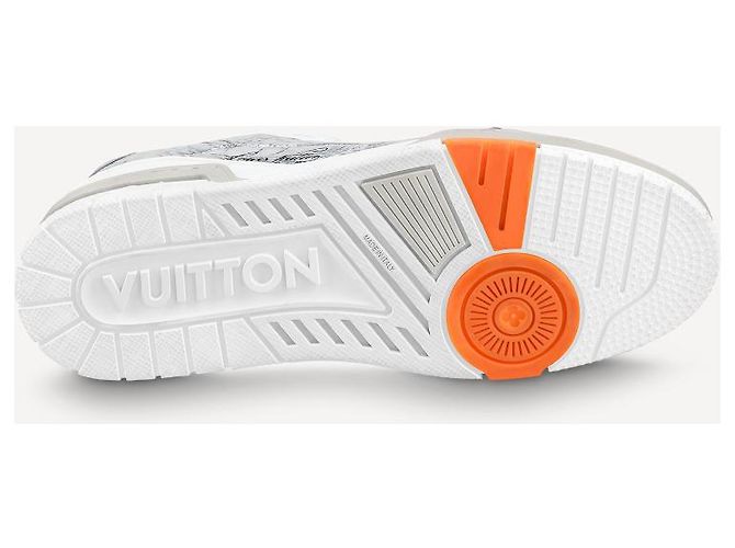 Louis Vuitton Scarpe da ginnastica LV argento nuove - vista 6
