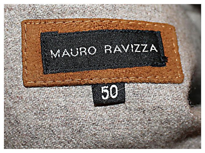 Autre Marque Mauro Ravizza Lammfelljacke Caramel Karamell - Ansicht 3